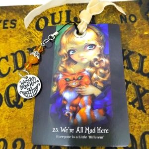 Alice in Wonderland Cheshire cat bookmark